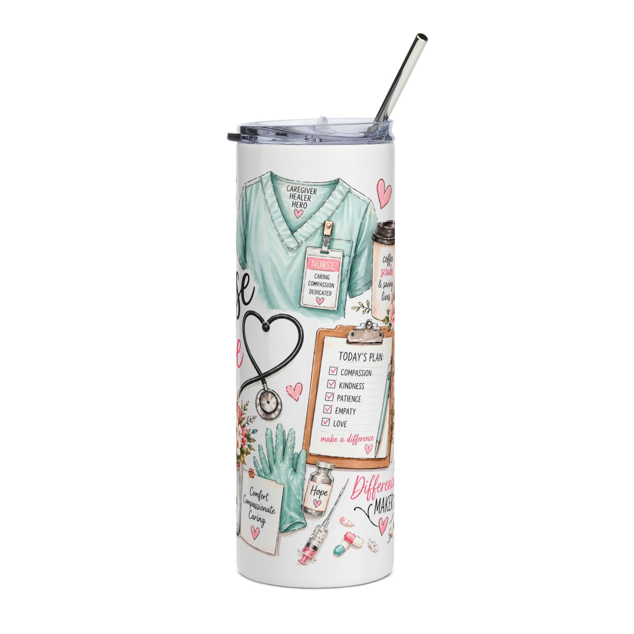 Stainless Steel Tumbler, 20oz
