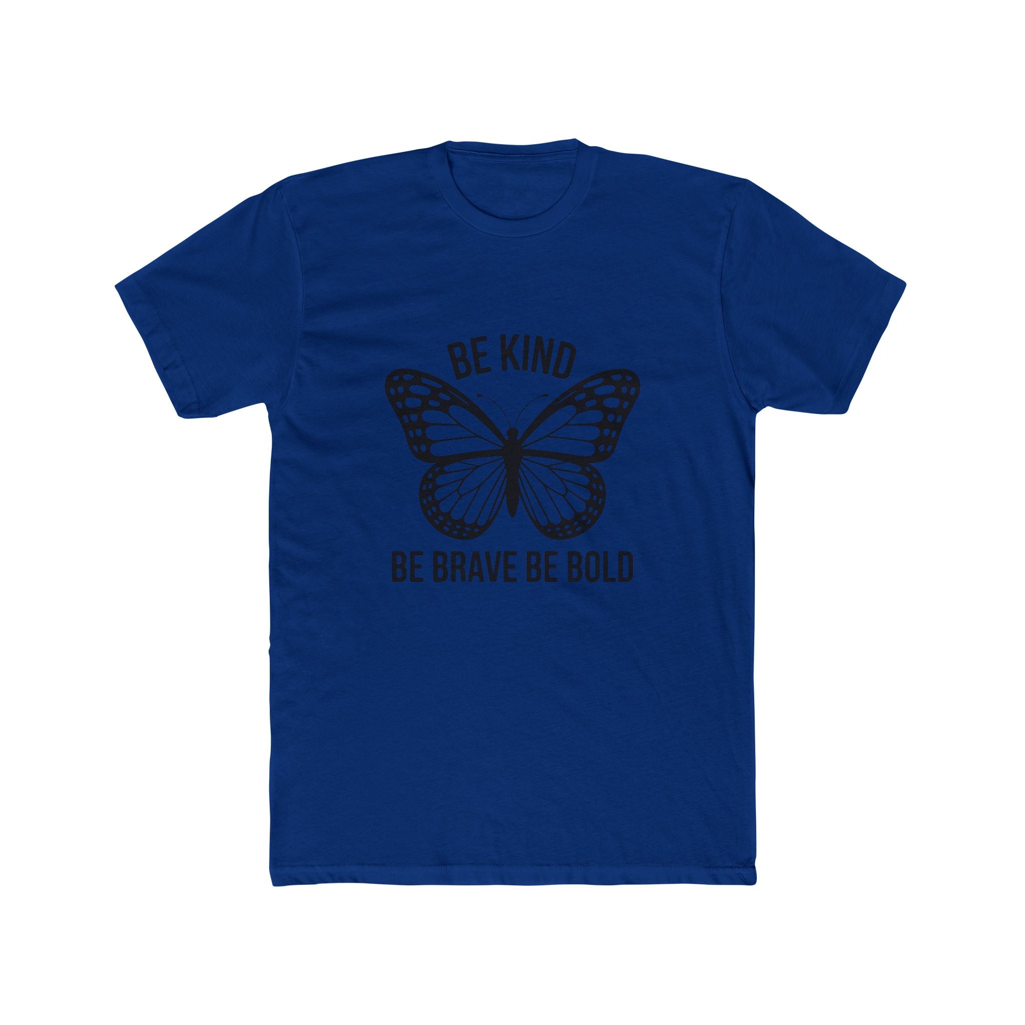Be Kind Butterfly T-Shirt — "Be Kind, Be Brave Be Bold" Inspirational Tee