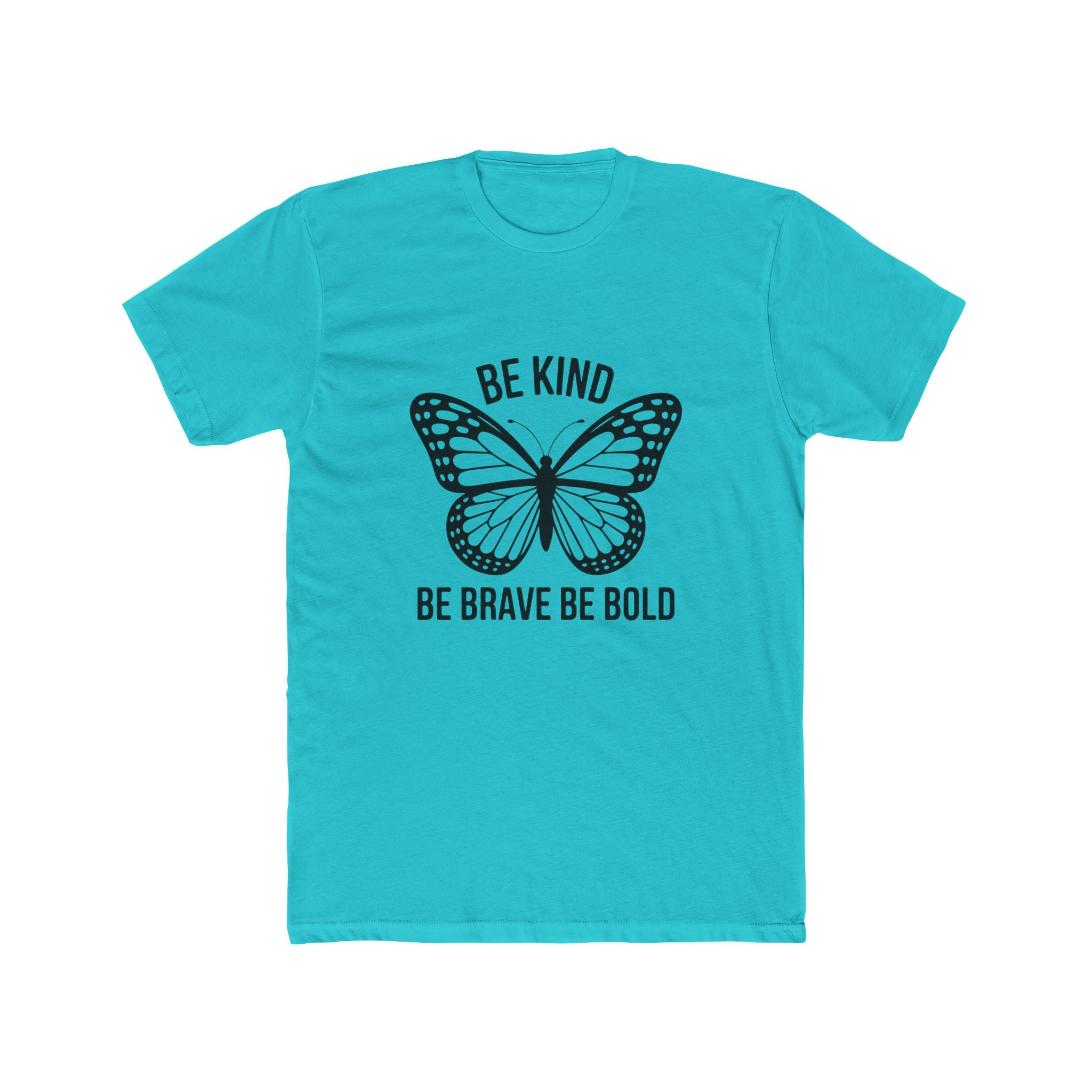 Be Kind Butterfly T-Shirt — "Be Kind, Be Brave Be Bold" Inspirational Tee