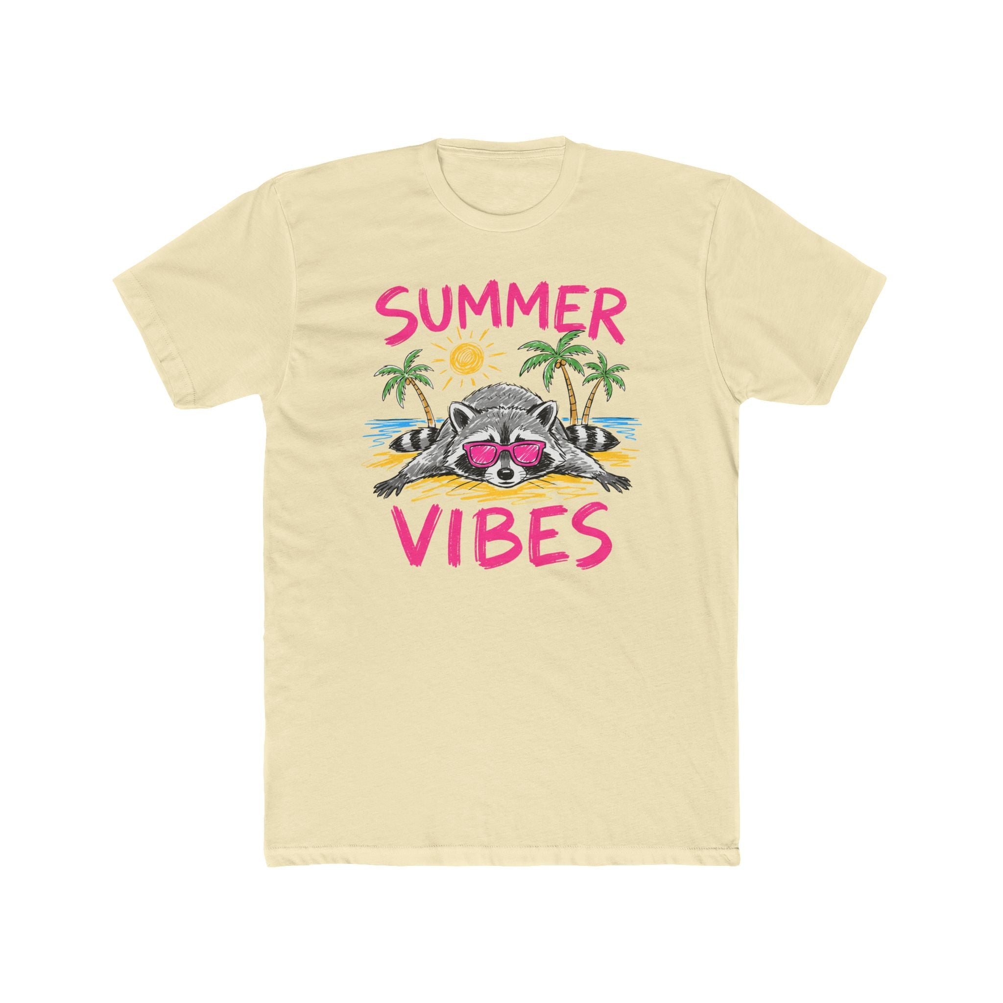 Summer Vibes T-Shirt — Raccoon Beach Graphic Tee