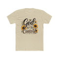 God Is In Control Sunflower T-Shirt — Inspirational Christian Tee
