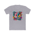 Colorful Smiley Flower Tee — Retro Graffiti Happy Face T-Shirt