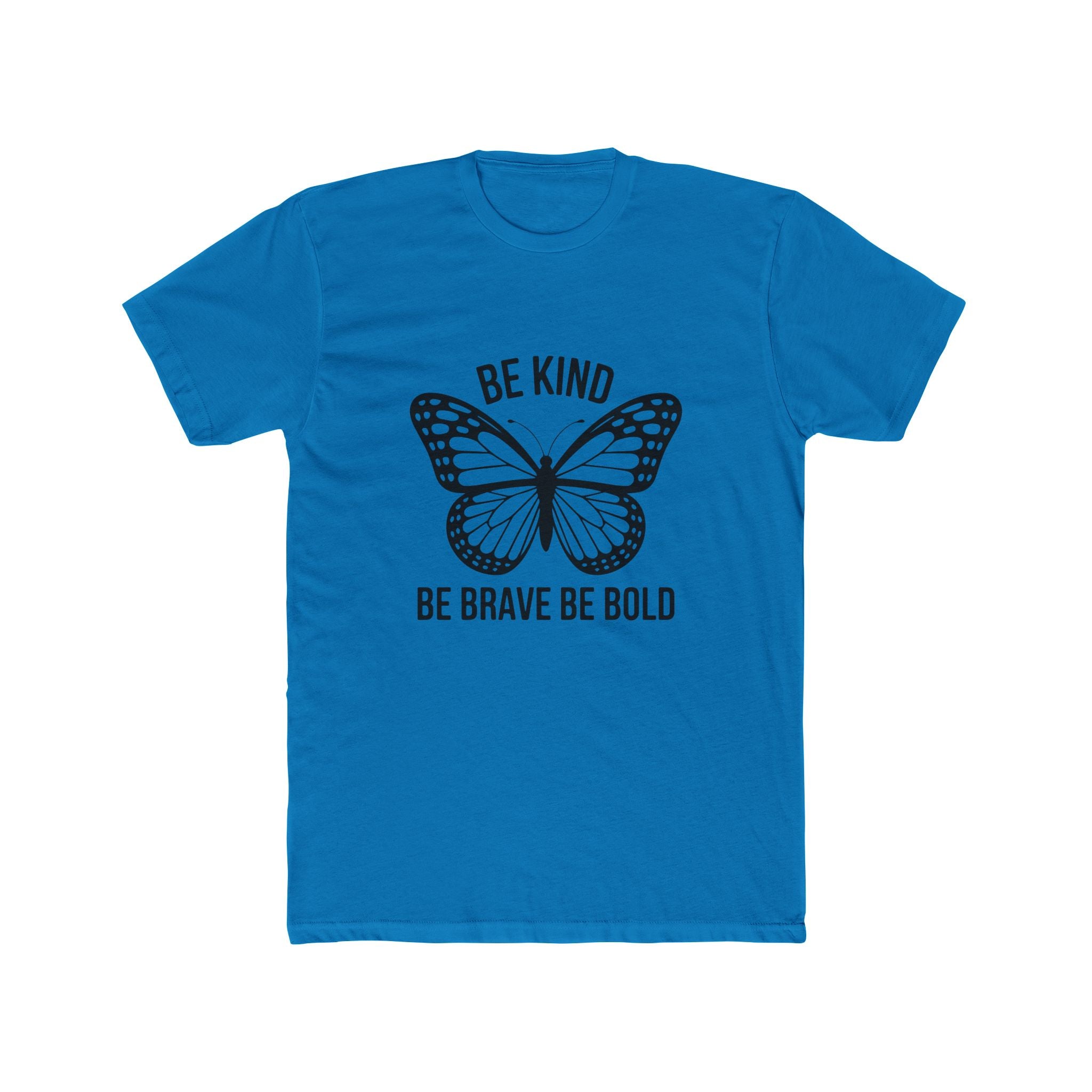 Be Kind Butterfly T-Shirt — "Be Kind, Be Brave Be Bold" Inspirational Tee